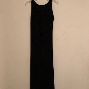 Black evening dress